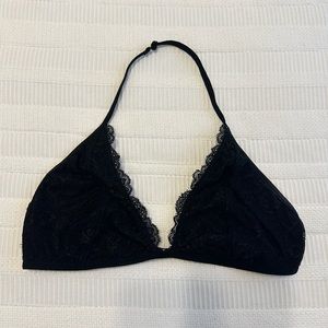 {Urban Outfitters} Halter Bralette - Black - Size S